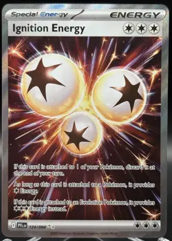 Ignition Energy 124/094 Holo Full Art - Phantasmal Flames - NM ✨ - Pokemon TCG - Image 1