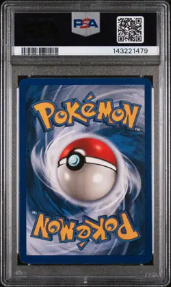1999 POKEMON BASE SET UNLIMITED #73 IMPOSTER PROFESSOR OAK PSA 7 - Image 2