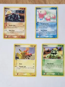 Pokemon POP SERIES 2 ONLY -- ANOTHER SET OF 4 NEAR MINT NON-HOLOS - Image 1