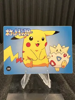 Pokemon Vintage Pocket Monsters Vending HOLO Prism Sticker Bandai 1999 Nintendo - Image 2
