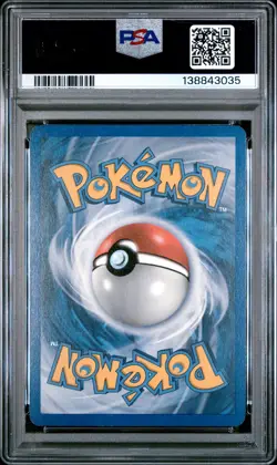 2011 POKEMON B&W BLACK BACKGROUND #114 FULL ART/ZEKROM PSA 7 - Image 2