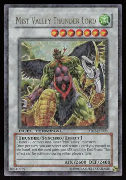 Mist Valley Thunder Lord DT02-EN090 Duel Terminal Ultra Rare Yu-Gi-Oh - Image 1