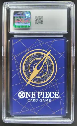 2022 ONE PIECE CCG JAPANESE MONKEY D. LUFFY 25TH MANGA ALT ART CGC 9 D PT - Image 2