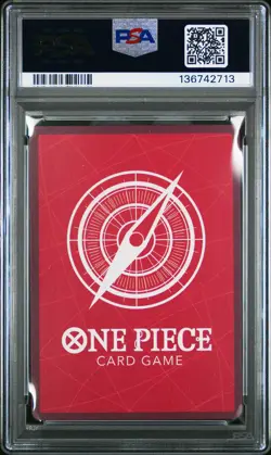 2024 ONE PIECE PROMOS PSA MAGAZINE EXCLUSIVE #060 MONKEY D. LUFFY PSA 7 - Image 2