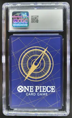 2025 ONE PIECE CCG MORE PIZZA!! ALTERNATE ART OP07-037 CGC 10 D PT - Image 2
