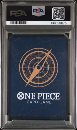 2025 ONE PIECE JAPANESE PRB02-PREMIUM BOOSTER MANGA ALT ART #119 SANJI PSA 9 - Image 2
