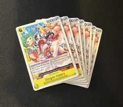 x7 One Piece The Azure Sea's Seven - OP14-105 Gorgon Sisters - Uncommon English - Image 1