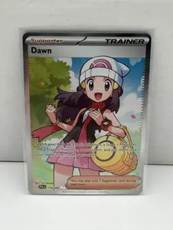 Pokemon Phantasmal Flames Dawn 118/094 Full Art Trainer NM - Image 1