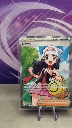 Pokemon Phantasmal Flames Dawn 118/094 Full Art Trainer NM Mega Evolutions. - Image 1