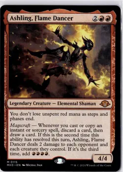Ashling, Flame Dancer Modern Horizons 3 Regular NM M 0115 - Image 1