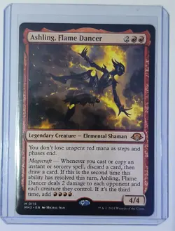 MTG Ashling, Flame Dancer Modern Horizons 3 0115 Regular Mythic NM - Image 1