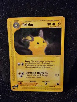 Raichu 27/144 Skyridge 2003 Pokemon - Image 3