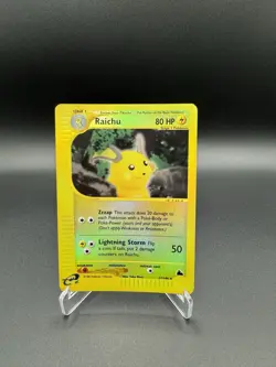 Pokemon 2003 Raichu 27/144 Skyridge Reverse Holo - Image 1