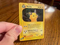 Raichu 27/144 Rare Skyridge Pokemon Card (Authentic, Good Condition) - Image 2