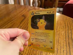 Raichu 27/144 Rare Skyridge Pokemon Card (Authentic, Good Condition) - Image 3