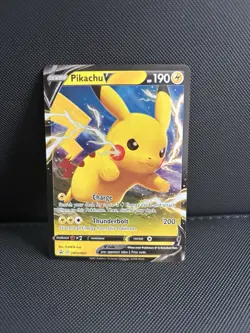 Pikachu V SWSH061 | Black Star Promo | Sword & Shield | Pokemon TCG - Image 1