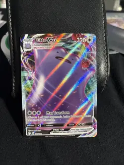 Pokemon TCG Ditto VMAX Shining Fates Holo Ultra Rare Card 051/072 Mint Condition - Image 1