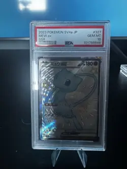 PSA 10 Mew EX 327/190 SV4A SSR Shiny Treasure Japanese Pokemon Card GEM MINT - Image 1