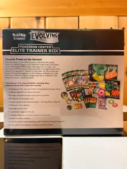 Pokemon Center Exclusive TCG Sword Shield Evolving Skies ETB Elite Trainer Box - Image 2