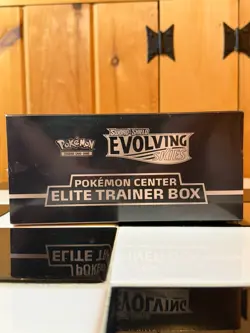 Pokemon Center Exclusive TCG Sword Shield Evolving Skies ETB Elite Trainer Box - Image 5