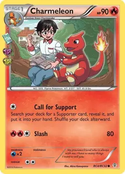 Charmeleon - RC4/RC32 - Pokemon Generations Radiant Collection Common Card NM - Image 1