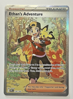 POKEMON TCG - Ethan's Adventure - SV10 - Special Illustration Rare - 236/182 NM - Image 1