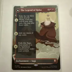 The Legend of Roku Avatar Roku - BORDERLESS MTG Avatar: Non Foil - Image 2