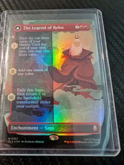 The Legend of Roku - #357 Foil Borderless - Avatar - Mtg - Image 1