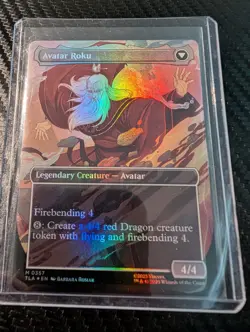 The Legend of Roku - #357 Foil Borderless - Avatar - Mtg - Image 2