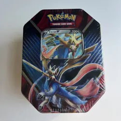 Pokemon TCG Zacian V Collector Tin Sword & Shield Promo Factory Sealed - Image 1