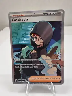Pokemon Card TCG: Cassiopeia 086/064 Sv: Shrouded Fable Holo Full Art Trainer - Image 1