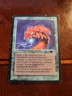 MTG Powerleech Antiquities Magic The Gathering Card - Image 1