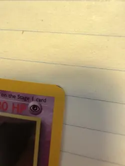 Pokemon TCG Gengar Fossil Holo Card 5/62 Unlimited Rare - Image 2