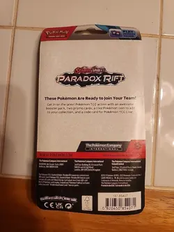 Pokemon TCG Charcadet Ceruledge Blister Pack Paradox Rift Factory Sealed Cards - Image 2