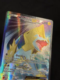 Manectric EX (113 Full Art) 113/119 Ultra Rare XY - Phantom Forces Pokemon Card - Image 3