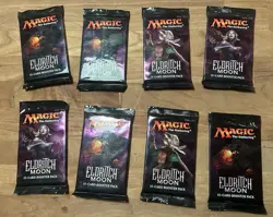 Magic the Gathering Booster Packs Eldritch Moon 15 Card New Sealed LOT OF 8 - Image 1