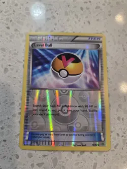 Level Ball 76/98 XY - Ancient Origins Reverse Holo Pokemon Card - Image 1
