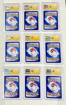 Pokemon CGC Pristine 10 Graded 9 Card Lot Gem Pack Pokeball w/ Umbreon & Eevee - Image 2