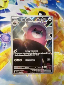 Bewear Illustration Rare Shrouded Fable Pokemon TCG Card 079/064 NM Condition - Image 1