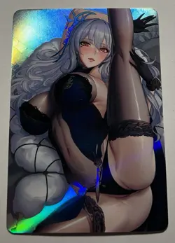 SEXY HEROINE WAIFU Kama FATE ACG PREMIUM HOLOFOIL CARD NM - Image 1