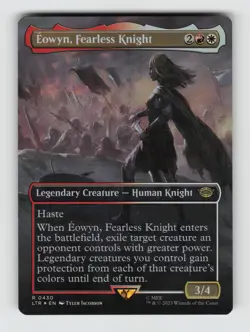 Eowyn, Fearless Knight (Borderless)*Foil* LTR 430 LP - Image 1