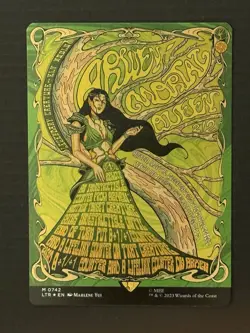 Magic The Gathering Arwen, Mortal Queen Borderless Poster LTR Foil - Image 1