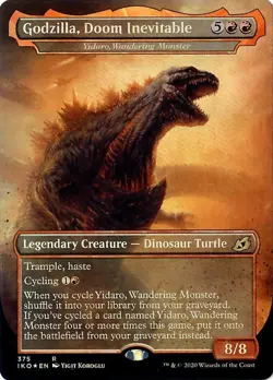 Godzilla Doom Inevitable - Borderless, Foil - MtG Ikoria - R375 NM 2020 - Image 1