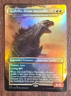Godzilla Doom Inevitable - Borderless, Foil - MtG Ikoria - R375 NM 2020 - Image 2