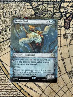 Sunderflock (Showcase) Lorwyn Eclipsed 309 mtg RARE - Image 1