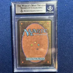 MTG Alpha Wall of Ice U G BGS 9 MINT (9.5 surface) 1993 - Image 2