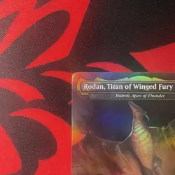 MTG Rodan, Titan of Winged Fury - Ikoria: Lair of Behemoths 383 - Image 2
