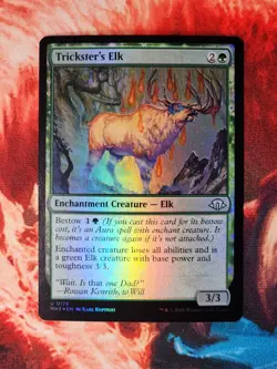 Trickster's Elk Foil Modern Horizons 3 Magic Gathering MTG MH3 - Image 1
