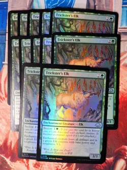 Trickster's Elk Foil Modern Horizons 3 Magic Gathering MTG MH3 - Image 2