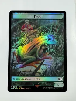 Hero | Frog Token (Foil Double-Sided) #9 |#18 Final Fantasy NM MTG - Image 2